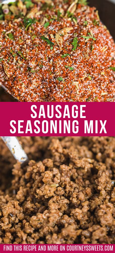 Sausage Seasoning - Courtney's Sweets