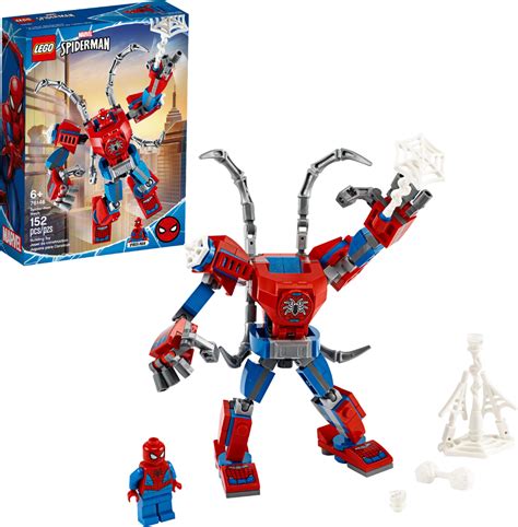 Customer Reviews: LEGO Marvel Spider-Man: Spider-Man Mech 76146 6289062 ...