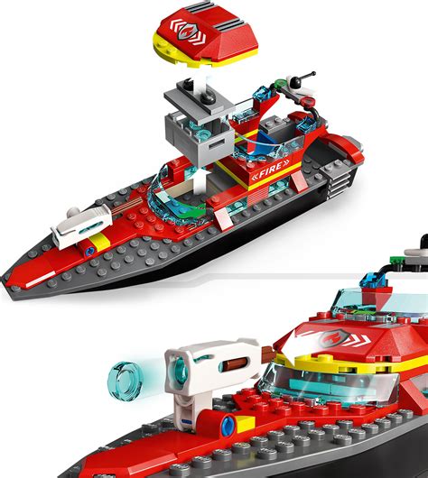 60373 Fire Rescue Boat: LEGO City - LEGO