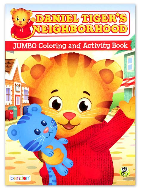 Buy Daniel Tiger's Neighborhood Jumbo Coloring & Activity Book by PBS ...