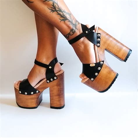 70s Platform Sandals 90s Platform Shoes 70s Platform Heels Norway ...