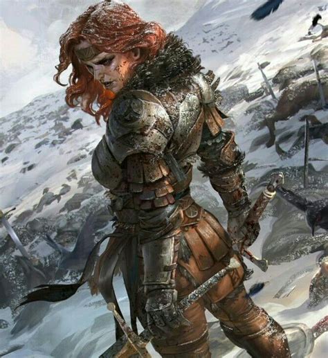 Female Fighter - Pathfinder PFRPG DND D&D d20 fantasy | Fantasy female ...