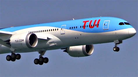 TUI/Thomson First 787-9 Dreamliner | First Landing & Takeoff @ LCA, Cyprus | Plane Spotting ...