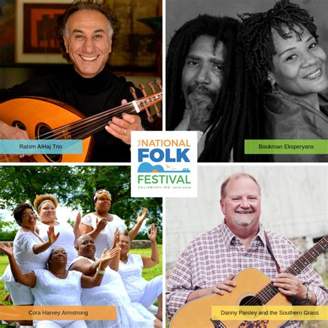 Four New Artists Announced for 79th National Folk Festival