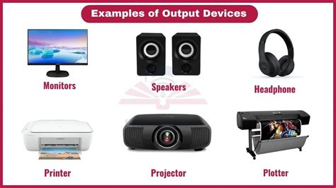 20 Examples of Output Devices