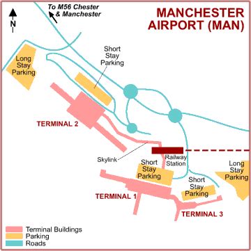 Map Of Manchester Airport Train Station