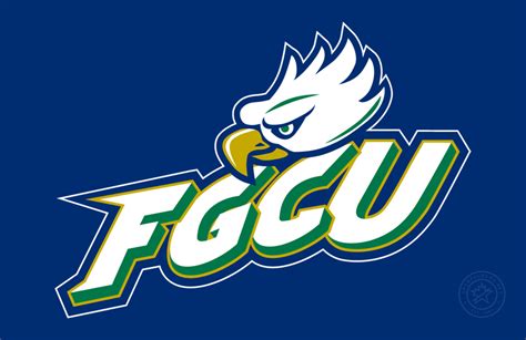 Florida Gulf Coast Eagles Logo - Primary Dark Logo - NCAA Division I (d-h) (NCAA d-h) - Chris ...