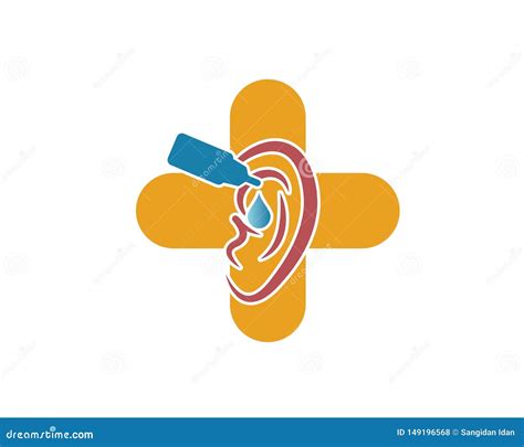 Ear Logo Icon Vector Design Illustration Stock Vector - Illustration of ...