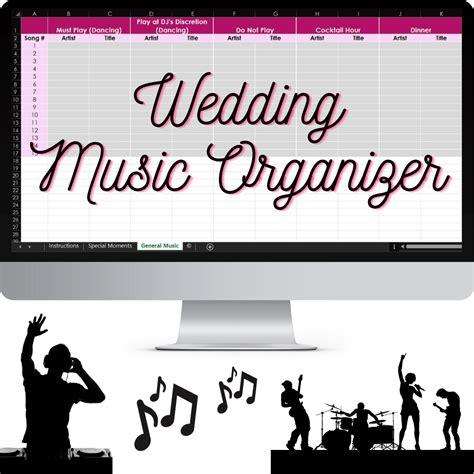 Music Organizer | Gold Standard Weddings