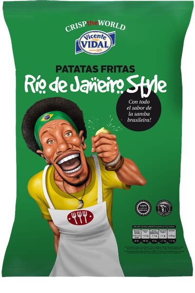 Crisp the World Rio de Janeiro Style | Vicente Vidal | Cool packaging ...