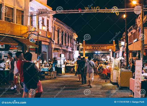 Jonker Street Night Market in Malacca, Malaysia Editorial Stock Image ...