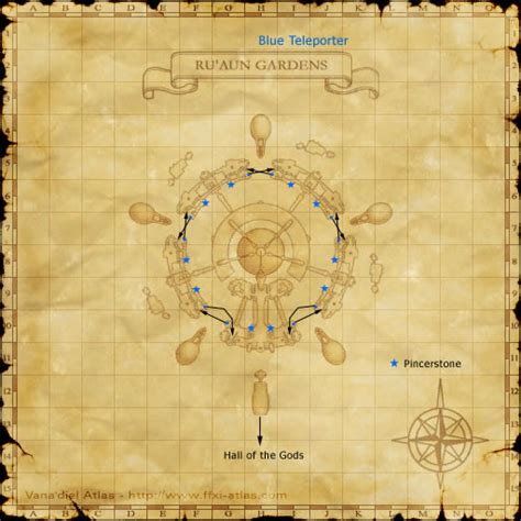 Vana'diel Atlas: Map of