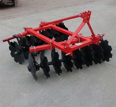 Tractor trailed disc rotary harrow with parts China Manufacturers ...