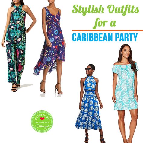 Caribbean Party Attire for Ladies in Fresh Colors!