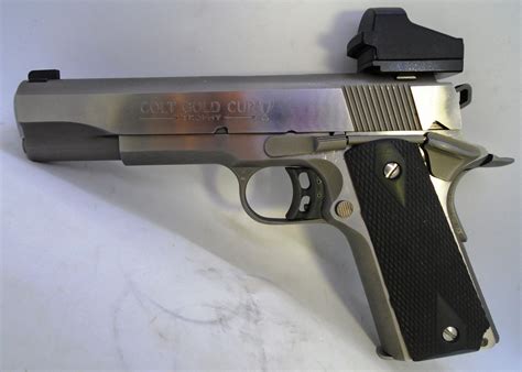 Sold Price: COLT GOLD CUP TROPHY 1911 PISTOL 45 ACP STAINLESS - Invalid ...