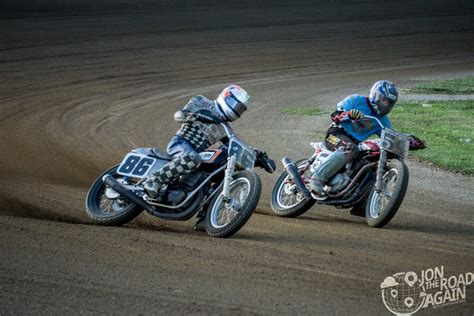 AMA Vintage Flat Track Racing in Ashland, OH - Jon the Road Again - Travel and photography by ...