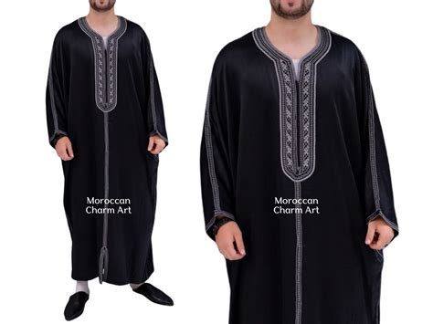 Kaftan for Men Moroccan Dress for men Moroccan Djellaba | Etsy