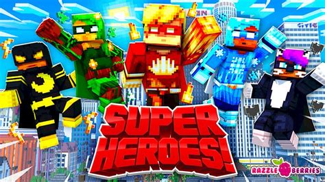 Superheroes by Razzleberries (Minecraft Skin Pack) - Minecraft Marketplace (via bedrockexplorer.com)