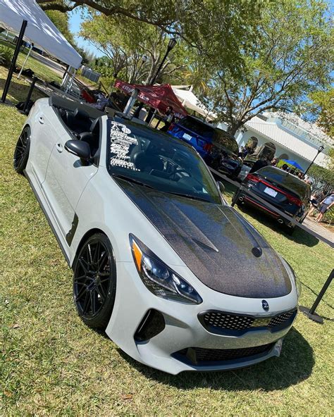 Florida Dealer Converts Kia Stinger Into “GTC” Four-Door Convertible ...