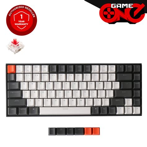 Keychron K2 V2 84-Key White Backlight Wireless Mechanical Keyboard Hot Swappable | Lazada PH