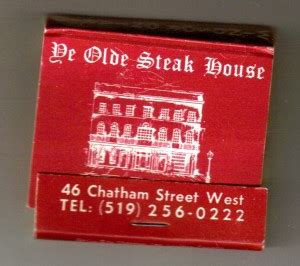 Ye Olde Steak House in Windsor, Ontario | The Wine Raconteur