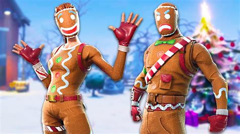 THEY'RE BACK!! Ginger Gunner & Merry Marauder Gingerbread Skins!! (Fortnite Live Gameplay ...