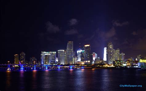 Miami Skyline Wallpapers - Wallpaper Cave