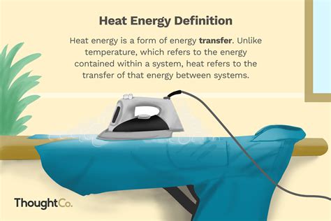 Examples Of Heat Energy