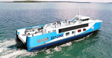 SeaLink will build two vehicular ferries and its Redland Bay terminal will be revamped to ...