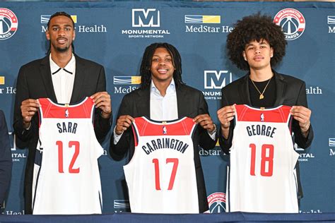 Wizards introduce their top-three picks from 2024 NBA draft - Photos ...