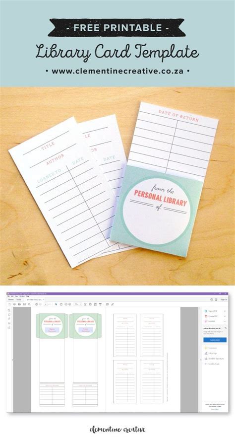 Free Printable Personal Cards | Free Printable A to Z