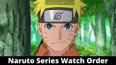 Naruto Anime Series Watch Order - WatchInOrder