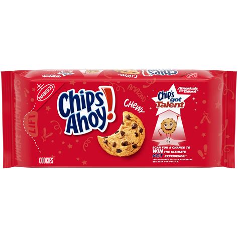 CHIPS AHOY! Chewy Chocolate Chip Cookies, 13 oz - Walmart.com - Walmart.com