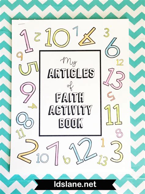 Articles of Faith Activity Book