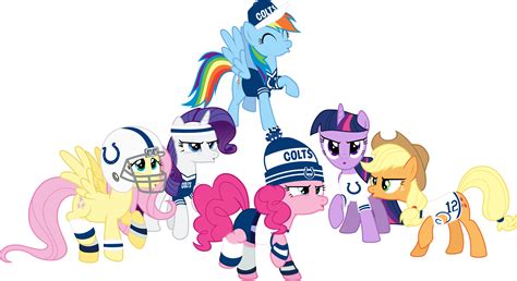 Mane Six Super Bowl Cheer by Jeatz-Axl on DeviantArt