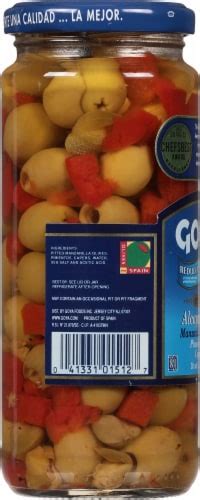 Goya Reduced Sodium Alcaparrado Pitted Manzanilla Olives, 7 oz - Kroger