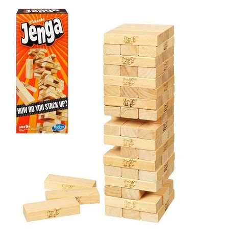 Jenga Classic Game - Hasbro Gaming