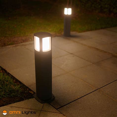 Outdoor Square Path Aluminum Lighting Garden Sandy Grey Led Light Waterproof IP65 Landscape ...