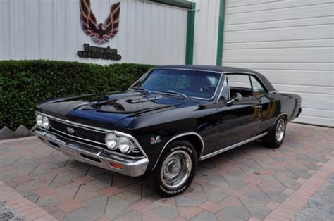 1966 Chevrolet Chevelle SS 396/375 4 speed Fully restored BLACK ON ...