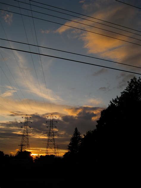 Powerline Sunset II by NeverNeverlander on DeviantArt