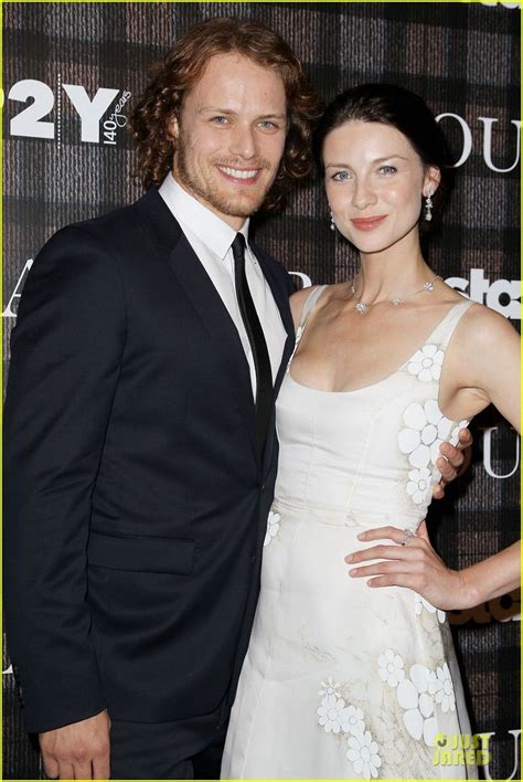 Sam Heughan and Caitriona Balfe. Sam has ringlets :) | Sam heughan ...