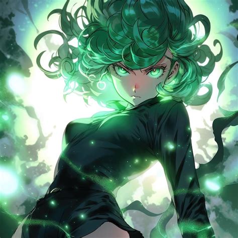 Premium AI Image | Tatsumaki Hyper Detailed 4K Full Body View in 90s ...