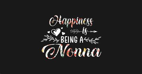 Happiness Is Being An Nonna - Happiness Is Being An Nonna - Sticker | TeePublic