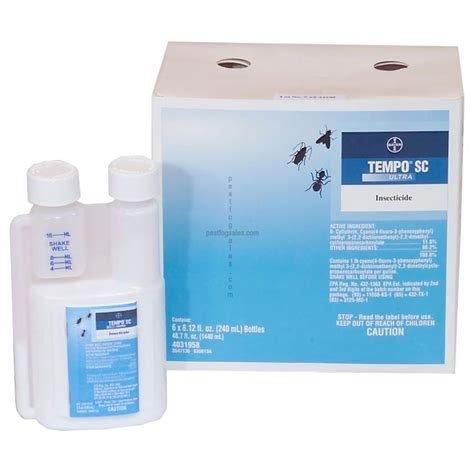 Tempo SC Ultra Cyfluthrin Insecticide, Bayer | Forestry Distributing ...