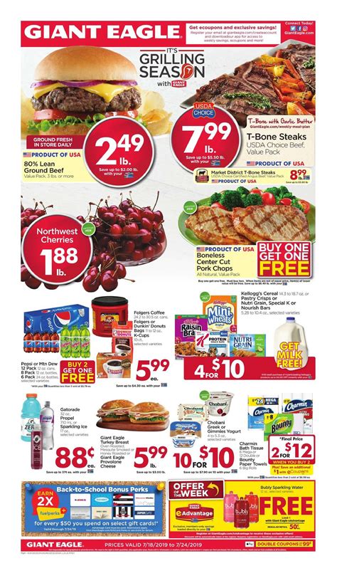 Giant Eagle Weekly Ad Jul 17 - 23, 2019 - WeeklyAds2