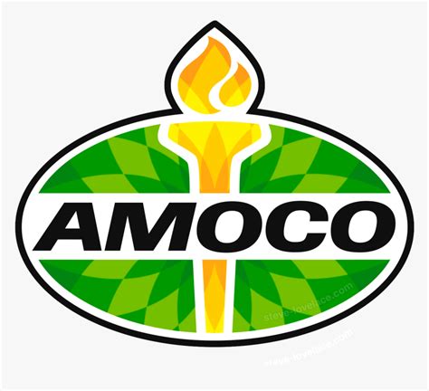 The Amoco Logo - Logo Amoco Gas Station, HD Png Download - kindpng