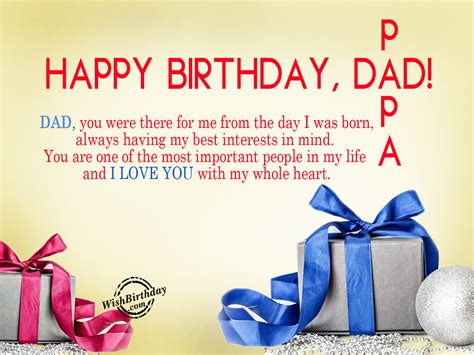 Happy Birthday Papa - Birthday Wishes, Happy Birthday Pictures
