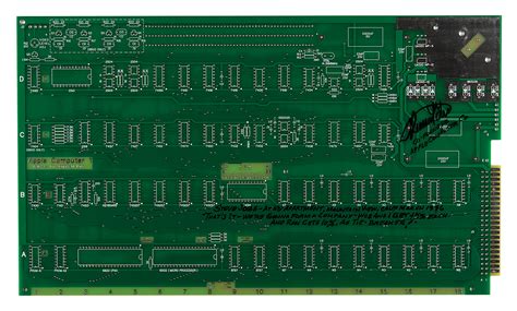 Apple: Ronald Wayne Signed Apple-1 Circuit Board Replica | RR Auction