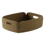 Muuto Restore tray, brown green | Finnish Design Shop