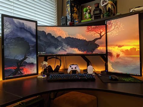 Dual Vertical Monitor Setup with Middle Ultrawide | Remote Setups ...